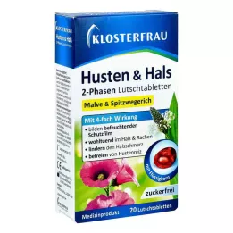 Klosterfrau köhögés & torokpasztilla (20 db)