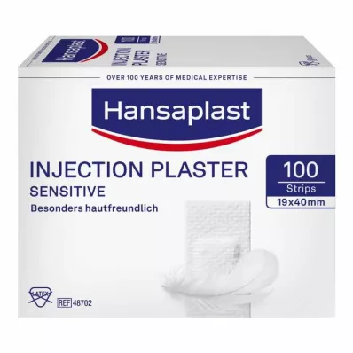 Hansaplast Sensitive injekciós vakolatok 1,9x4 cm, 100 db Hansaplast Sensitive injekciós vakolatok 1,9x4 cm, 100 db