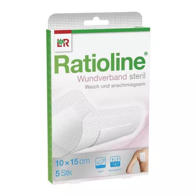 Ratioline sebkötöző 15x10 cm steril, 5 db Ratioline sebkötöző 15x10 cm steril, 5 db