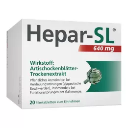 Hepar-SL® 640 mg filmtabletta, 20 db