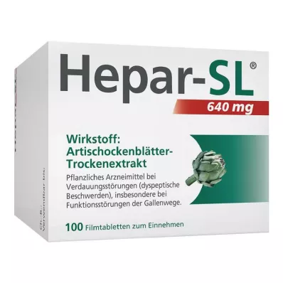 Hepar-SL® 640 mg filmtabletta, 100 db