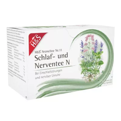 H&amp;S® alvás- és idegtea N filtertasak, 20X2,0 g
