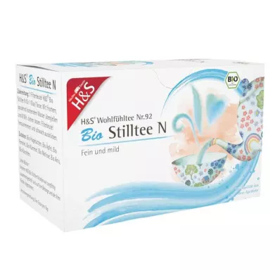 H&amp;S bio szénsavmentes tea N filtertasak, 20X1,8 g