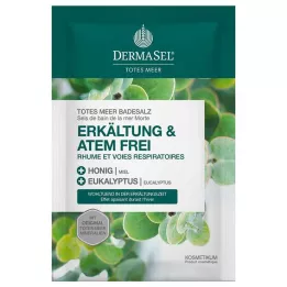 DERMASEL Holt-tengeri fürdősó hideg & Breath Free, 80 g