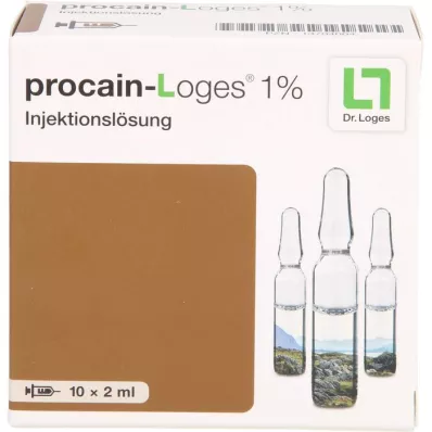 PROCAIN-Loges 1%-os oldatos injekciós ampullák, 10X2 ml