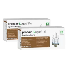 PROCAIN-Loges 1%-os oldatos injekciós ampullák, 100X2 ml