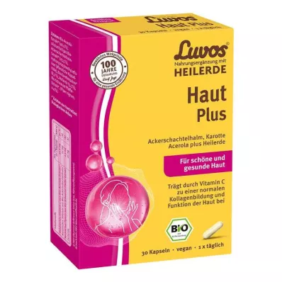 Luvos Healing Clay Organic Skin Plus kapszula, 30 db Luvos Healing Clay Organic Skin Plus kapszula, 30 db