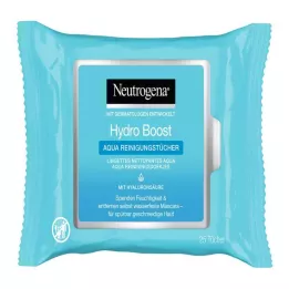 Neutrogena Hydro Boost Aqua tisztítókendők, 25 db