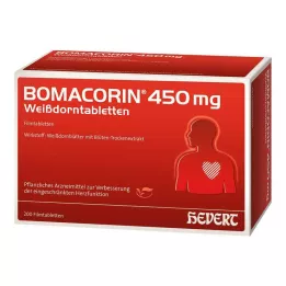 BOMACORIN 450 mg galagonya tabletta, 200 db