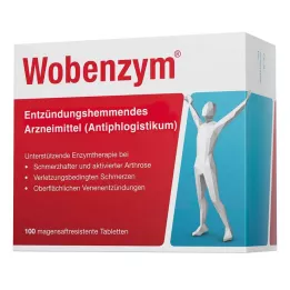 WOBENZYM bélsavmentes bevont tabletta, 100 db