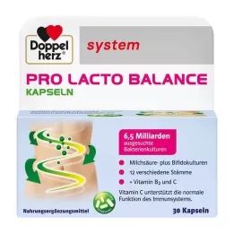 DOPPELHERZ Pro Lacto Balance rendszer kapszula, 30 db