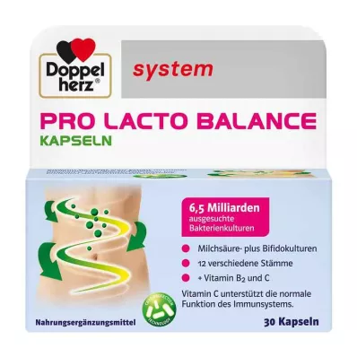 DOPPELHERZ Pro Lacto Balance rendszer kapszula, 30 db
