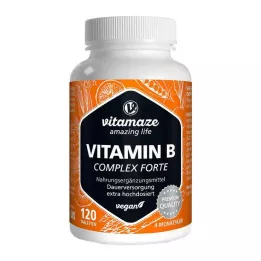 VITAMIN B COMPLEX extra nagy dózisú vegán tbl, 120 db