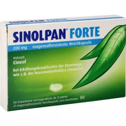 SINOLPAN forte 200 mg bélsavmentes lágy kapszula, 21 db