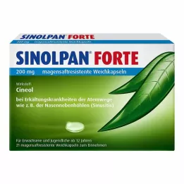 SINOLPAN forte 200 mg bélsavmentes lágy kapszula, 21 db