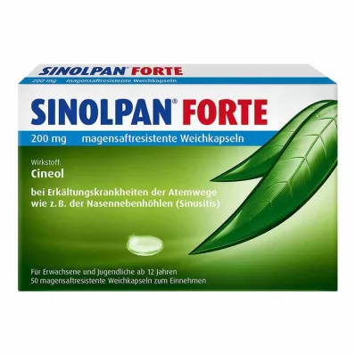 SINOLPAN forte 200 mg bélsavmentes lágy kapszula, 50 db