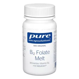 PURE ENCAPSULATIONS B12 Folsav olvadótabletta, 90 db