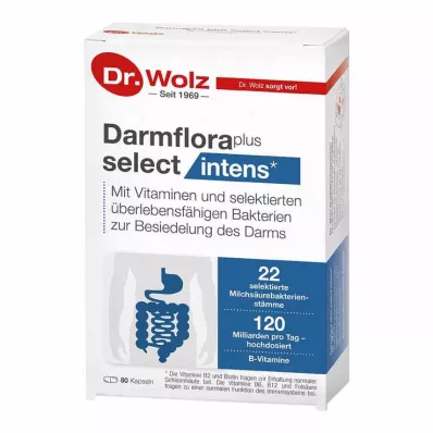 Darmflora plus select intens kapszula, 80 db