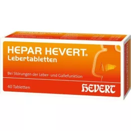 HEPAR HEVERT Máj tabletta, 40 db