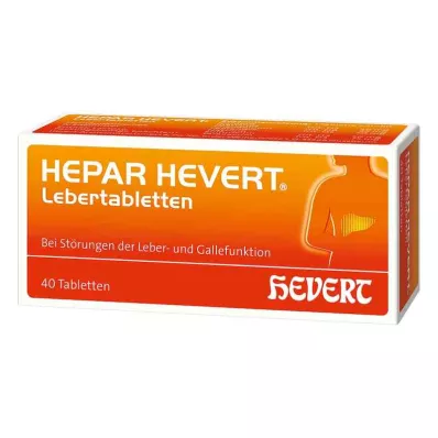 Hepar Hevert májtabletta (40 db) Hepar Hevert májtabletta (40 db)