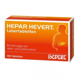 HEPAR HEVERT Máj tabletta, 100 db