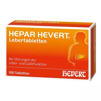 Hepar Hevert májtabletta, 100 db