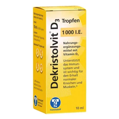 Dekristolvit D3 1000 NE csepp, 10 ml