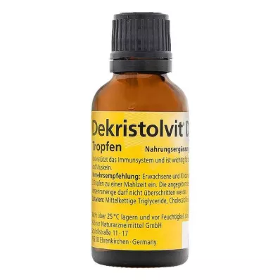 DEKRISTOLVIT D3 1,000 NE csepp, 25 ml