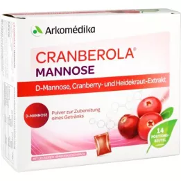 CRANBEROLA Mannóz szájon át szedhető készítmény, 14X4 g