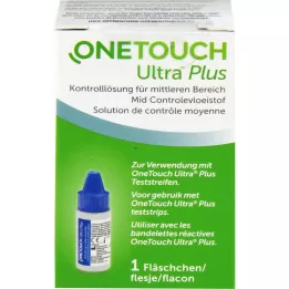 ONE TOUCH Ultra Plus kontroll oldatos tápfolyadék, 3,8 ml