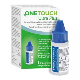 ONE TOUCH Ultra Plus kontroll oldatos tápfolyadék, 3,8 ml