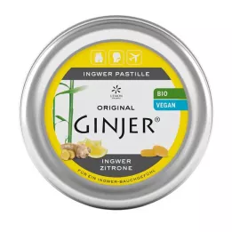 INGWER GINJER Bio citrom pasztillák, 40 g