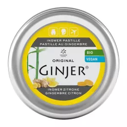 INGWER GINJER Bio citrom pasztillák, 40 g