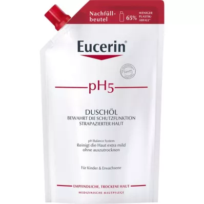 EUCERIN pH5 tusolóolaj Sensitive Skin utántöltő, 400 ml