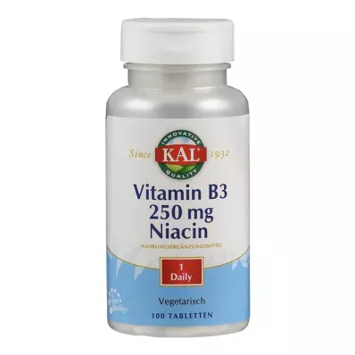 VITAMIN B3 NIACIN 250 mg tabletta, 100 db