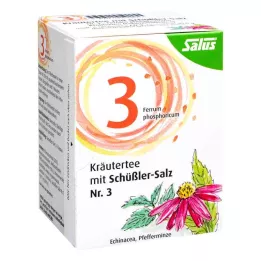 KRÄUTERTEE Schuessler só 3. számú Salus tablettával, 15 db