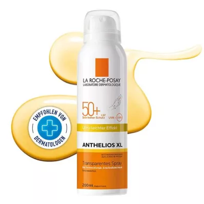 La Roche-Posay Anthelios XL LSF 50 + átlátszó spray, 200 ml La Roche-Posay Anthelios XL LSF 50 + átlátszó spray, 200 ml