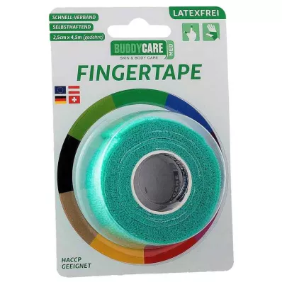 Buddycare ujjszalag latexmentes zöld, 1 db Buddycare ujjszalag latexmentes zöld, 1 db