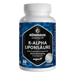 R-ALPHA-LIPONSÄURE 200 mg nagy dózisú vegán kapszula, 60 db