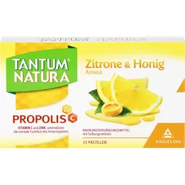 TANTUM NATURA Propolisz citrommal &amp; Méz aroma, 15 db
