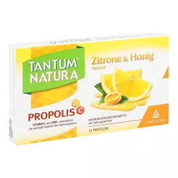 Tantum Natura Propolisz citrommal &amp; Mézes aroma (15 db)