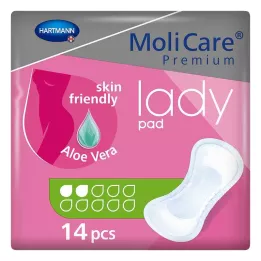 MOLICARE Prémium női párna 2 csepp, 14 db