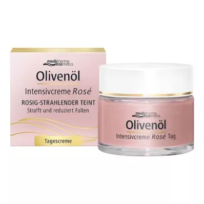 Olívaolajos intenzív krém Rose nappali krém, 50 ml