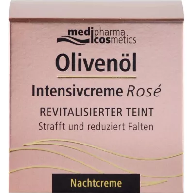 OLIVENÖL INTENSIVCREME Rózsa éjszakai krém, 50 ml