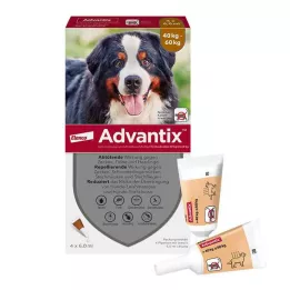 Advantix Spot-on oldatos kutya 40 - 60 kg, 4X6,0 ml