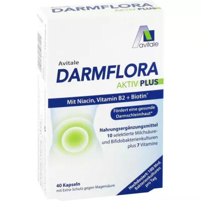 DARMFLORA Active Plus 100 milliárd baktérium+7 vitamin, 40 db