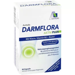 DARMFLORA Active Plus 100 milliárd baktérium+7 vitamin, 80 db