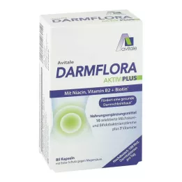 DARMFLORA Active Plus 100 milliárd baktérium+7 vitamin, 80 db