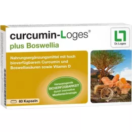 CURCUMIN-LOGES plusz Boswellia kapszula, 60 kapszula