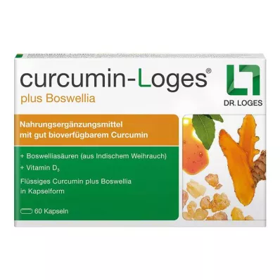 Curcumin-Loges plus Boswellia kapszula, 60 db